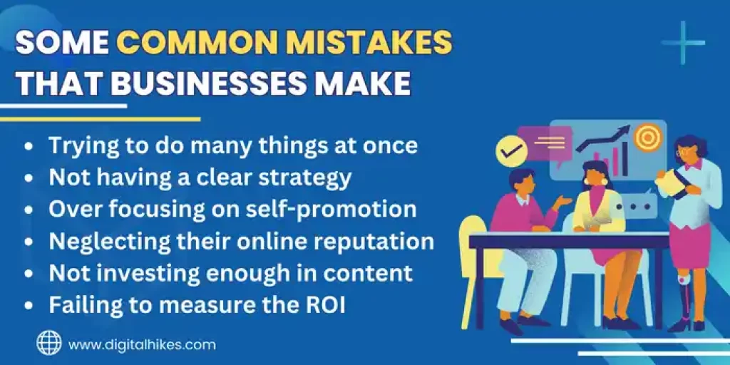 Some Common Mistakes That Businesses Make