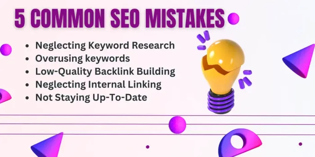 5 Common SEO Mistakes