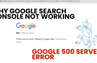 why google search console not working
